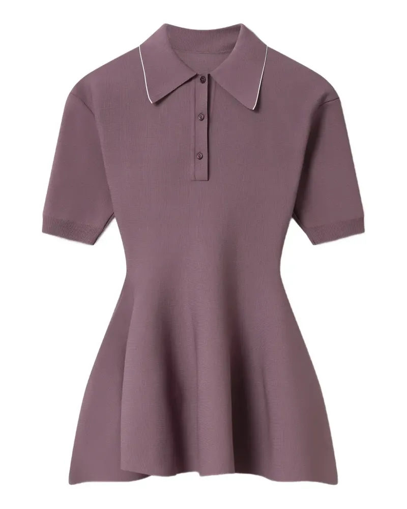 Stella McCartney Klassisches Poloshirt - Violett Violett