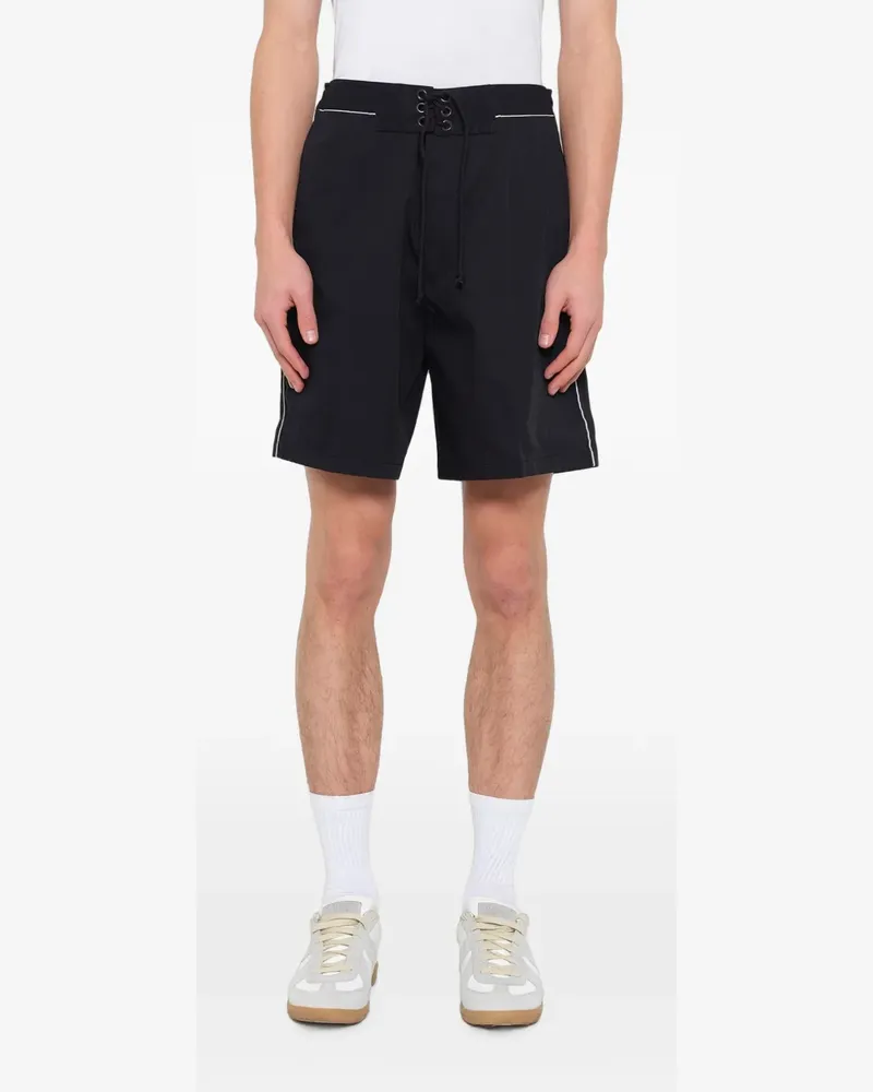 Lanvin Shorts mit Schnürung - Blau Blau