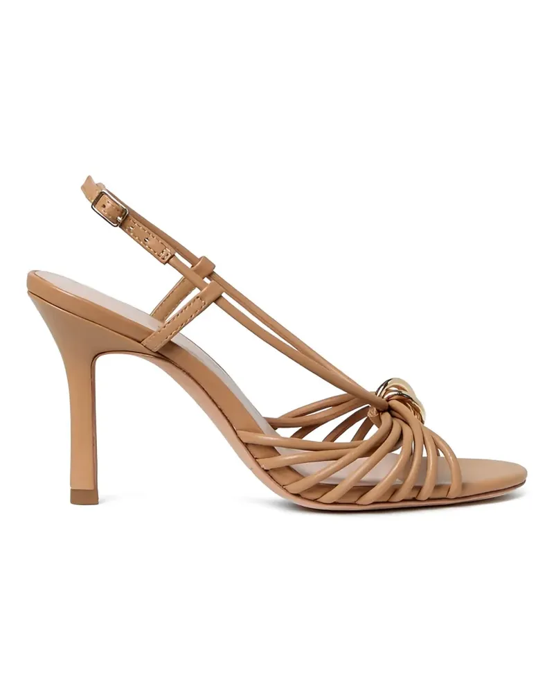Loeffler Randall Mareka strappy knot-detail sandals - Nude Nude