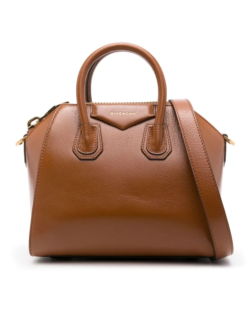Givenchy Mini Antigona Handtasche - Braun Braun