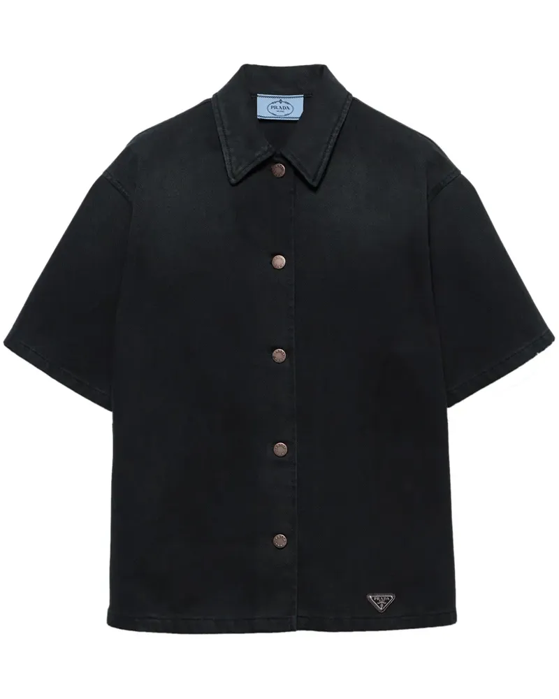 Prada Denim shirt - Schwarz Schwarz