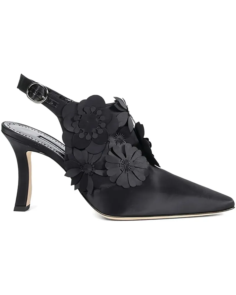Manolo Blahnik Antigona Slingback-Pumps - Schwarz Schwarz