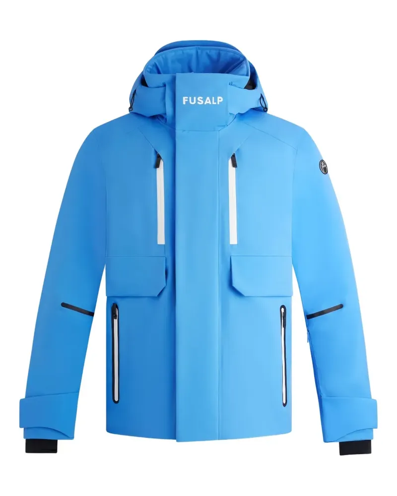 FUSALP John Skijacke mit Kapuze - Blau Blau