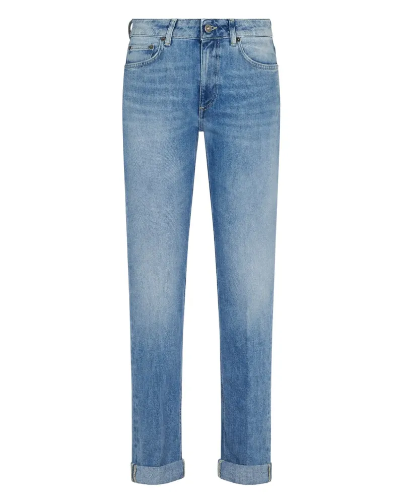 Dondup Ausgeblichene Tapered-Jeans - Blau Blau
