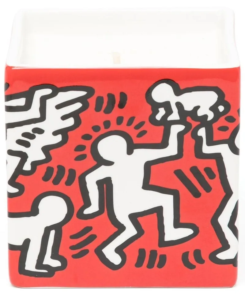 Ligne Blanche Keith Haring Kerze - Rot Rot