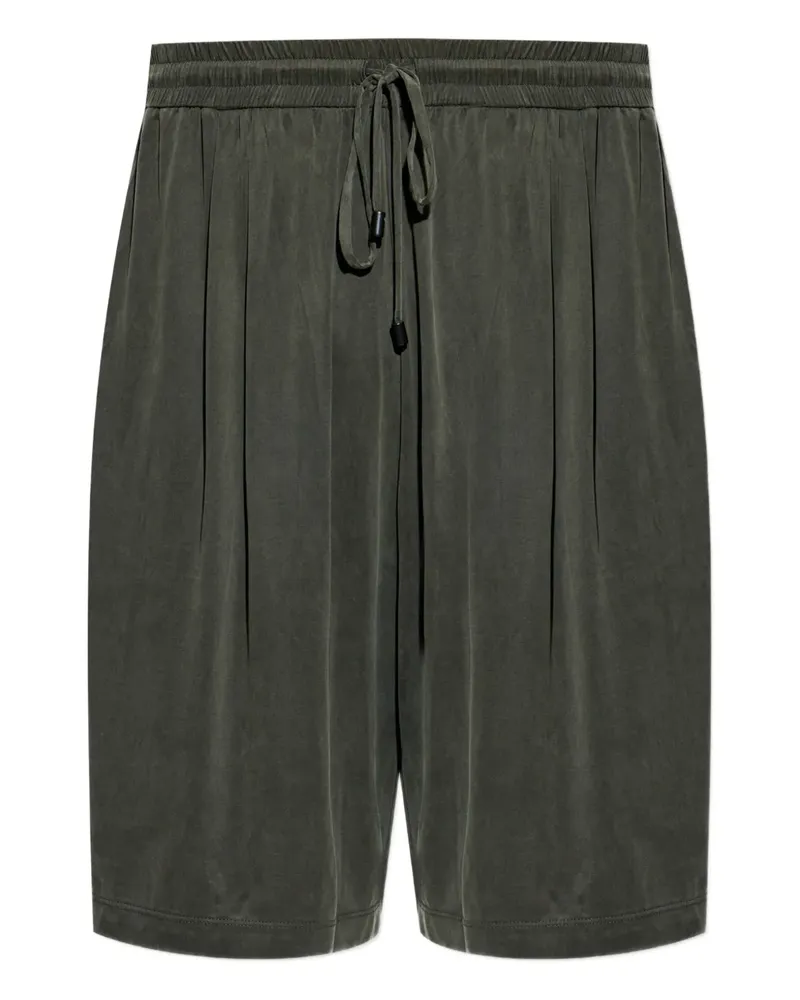 Giorgio Armani Bermudas mit Falten - Grün Grün