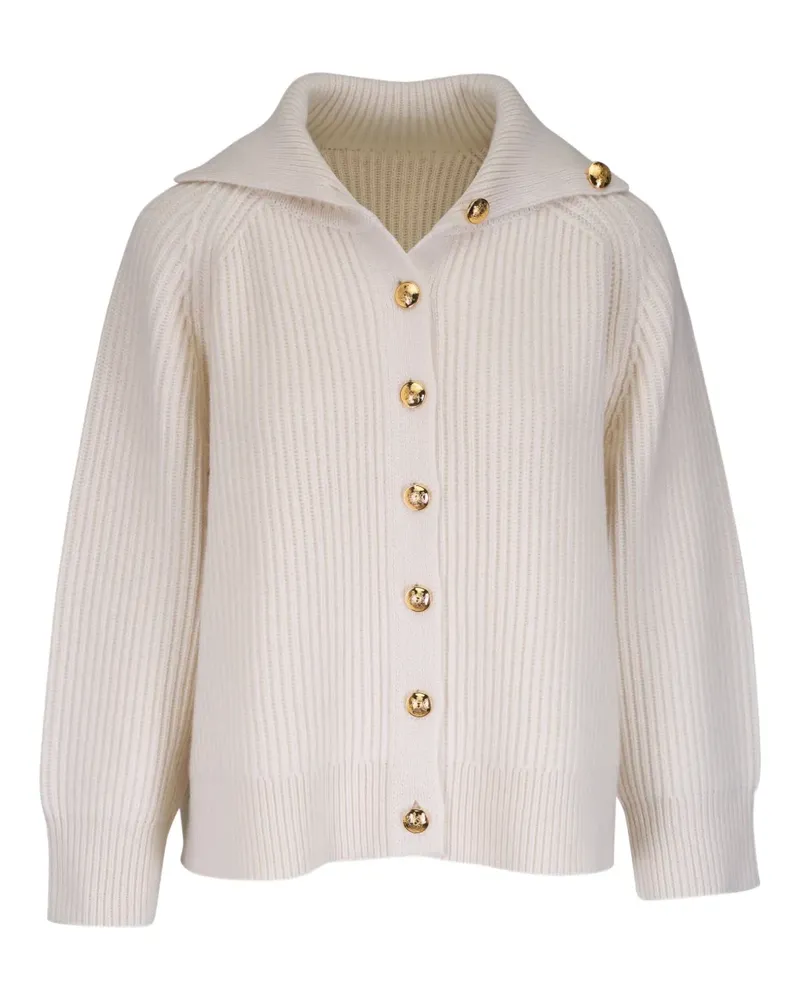 Nili Lotan Deryl cashmere cardigan - Nude Nude