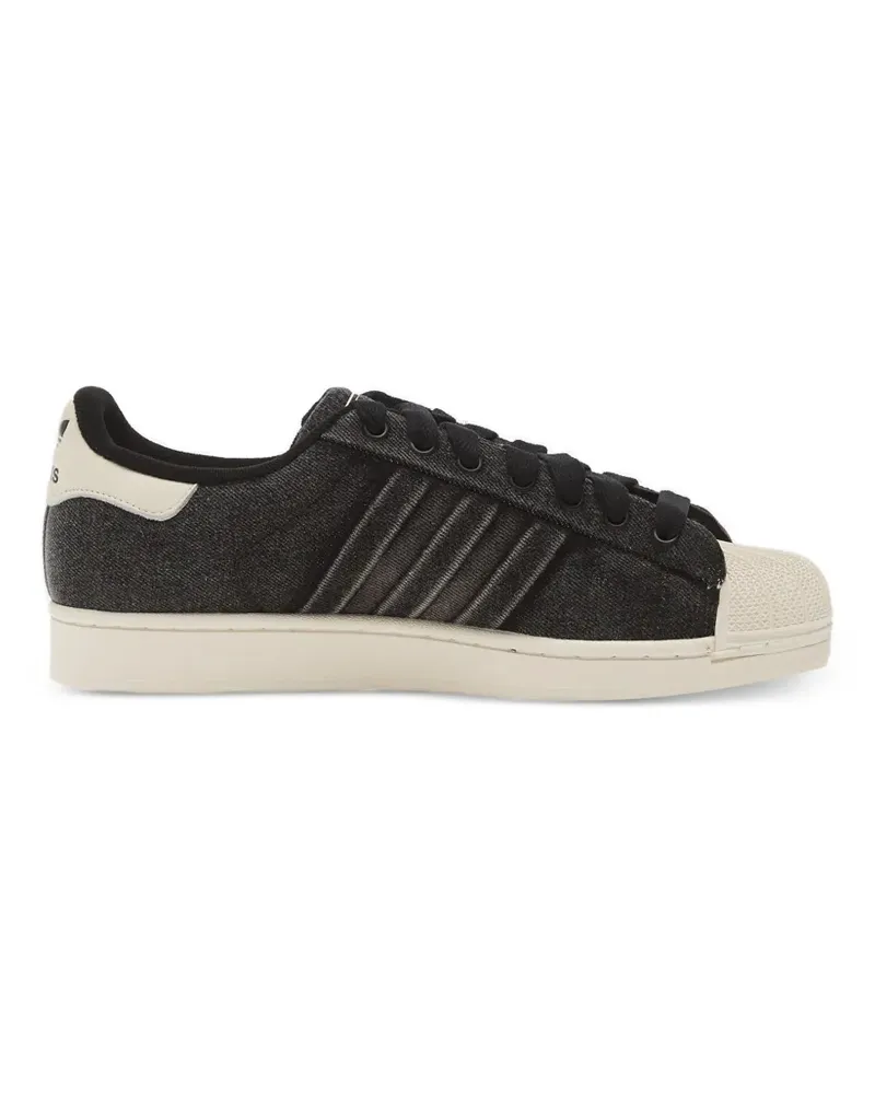 adidas Superstar denim sneakers - Schwarz Schwarz