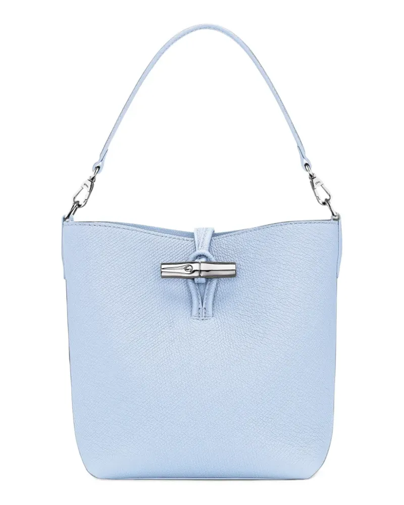 Longchamp Mini Le Roseau Schultertasche - Blau Blau
