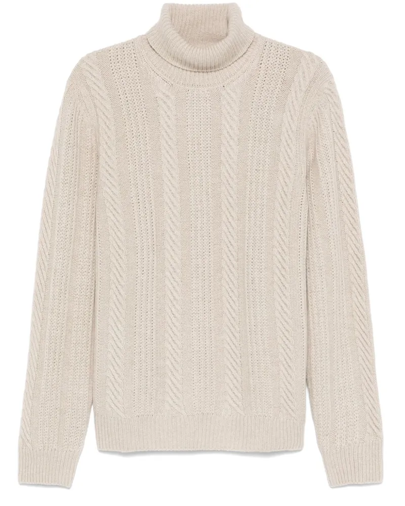 Corneliani Pullover mit Rollkragen - Nude Nude