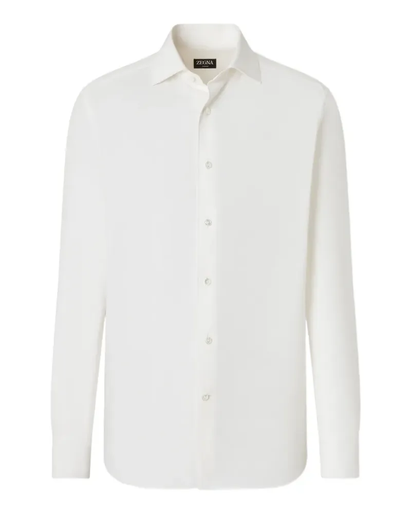 Ermenegildo Zegna white Cashco shirt - Weiß Weiß