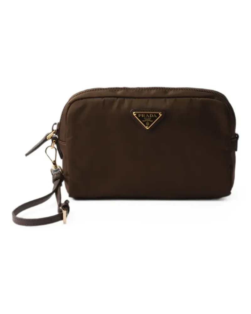 Prada Kleine Tasche aus Re-Nylon - Braun Braun