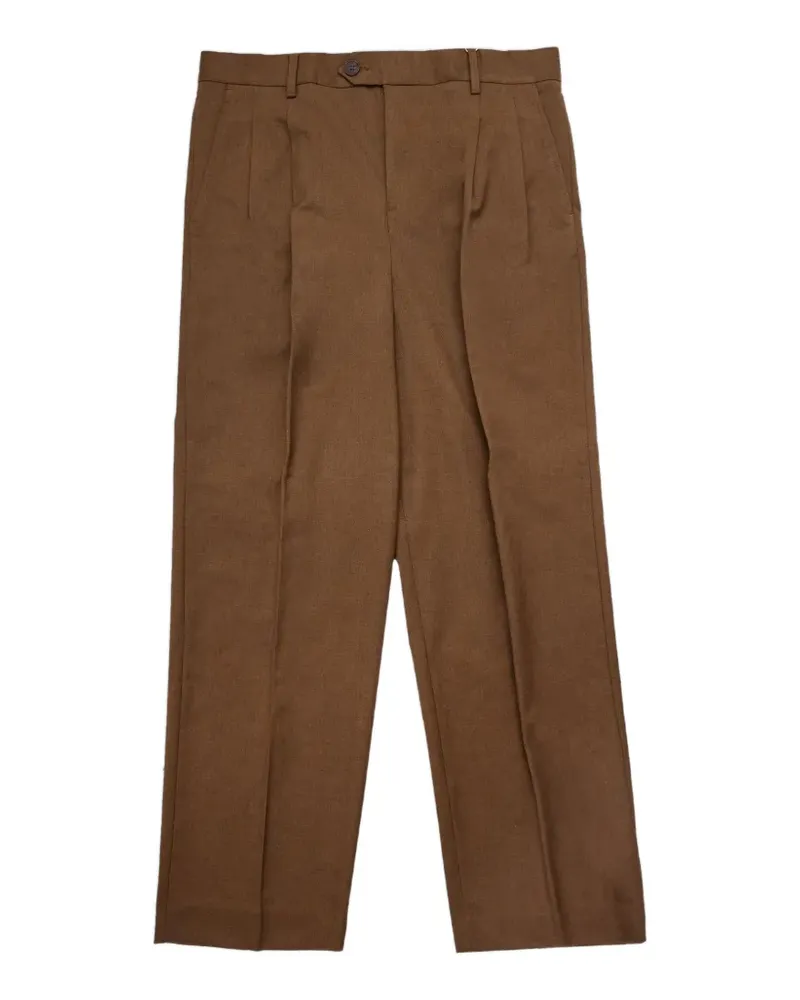 Selected pleated trousers - Braun Braun