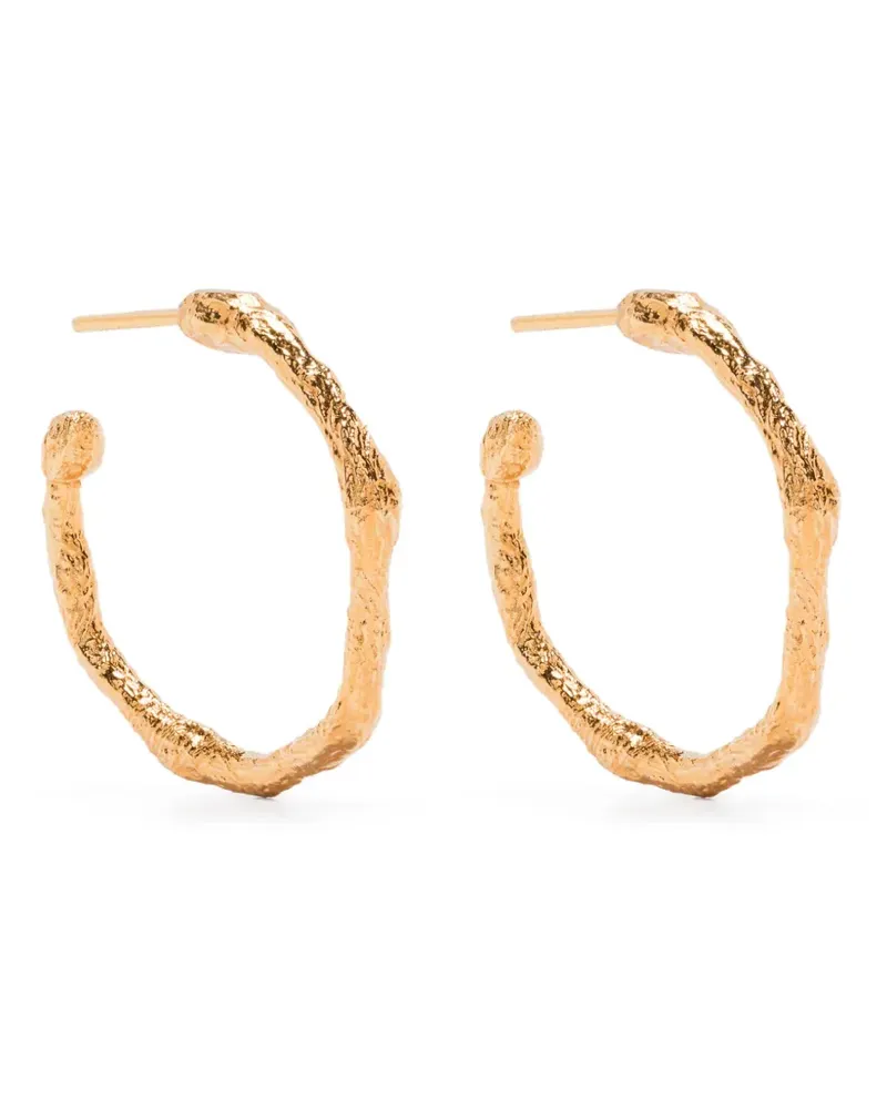 forte_forte Halbrand-Creolen - Gold Gold