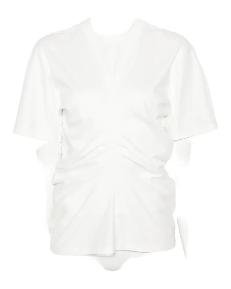 Róhe draped T-shirt - Weiß Weiß