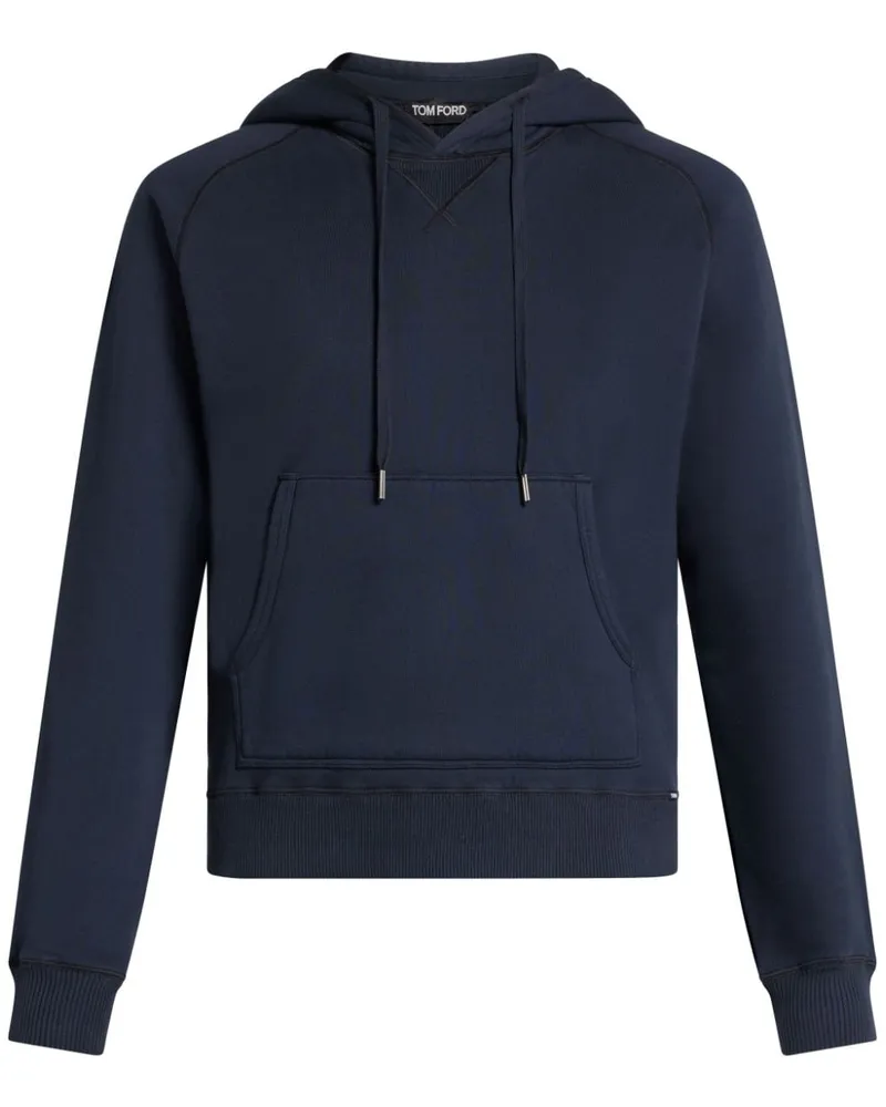 Tom Ford Hoodie mit Kordelzug - Blau Blau