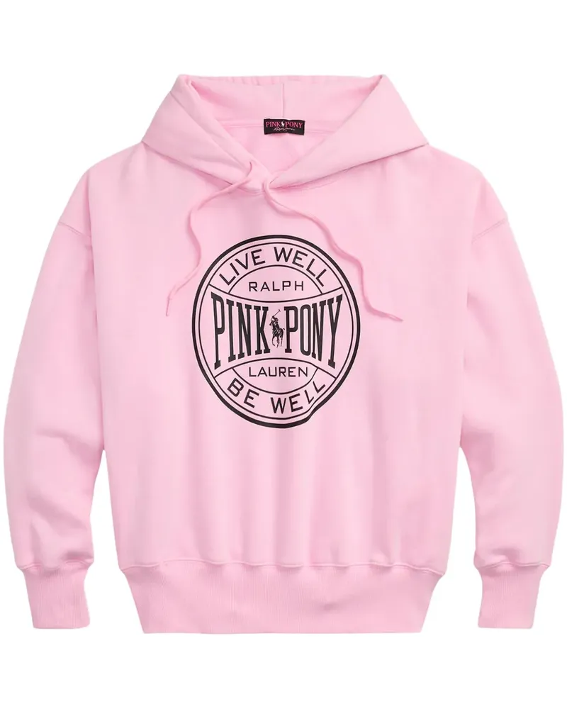 Ralph Lauren Hoodie mit Pink Pony-Logo - Rosa Rosa