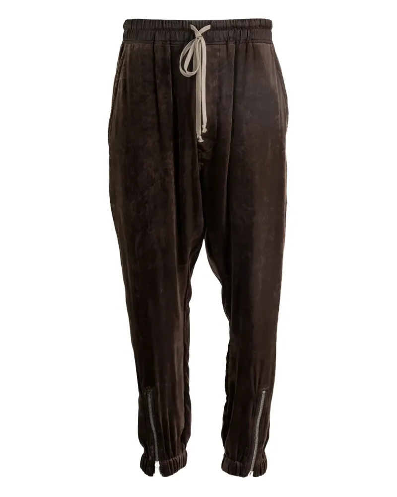 Rick Owens Hose mit Kordelzug - Braun Braun