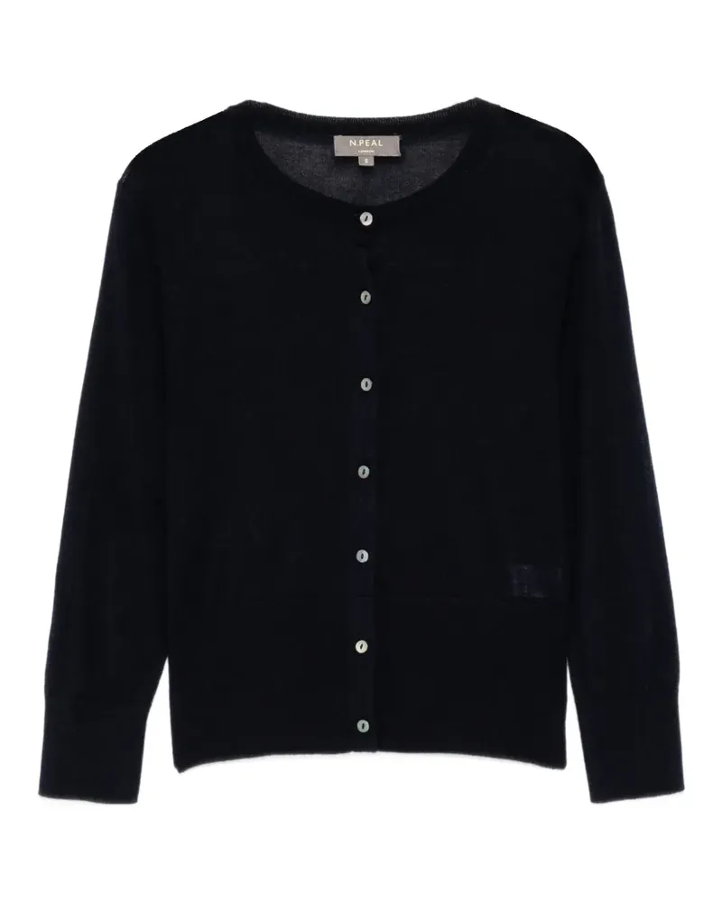 N.Peal Darcie Cardigan - Blau Blau