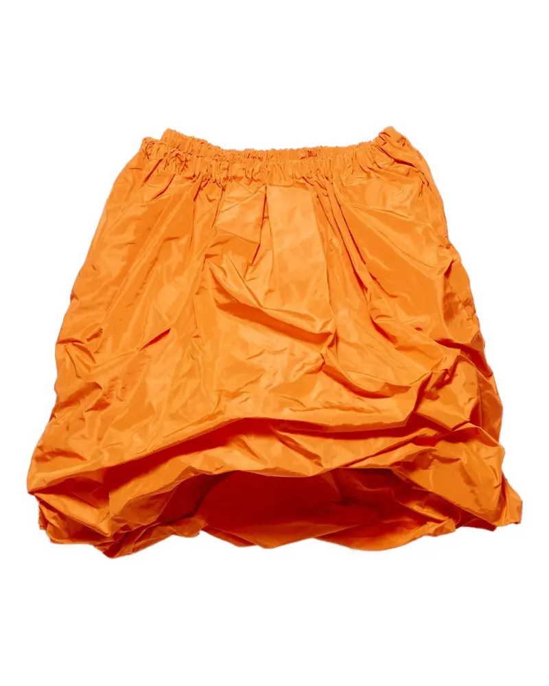Prada technical taffeta skirt - Orange Orange