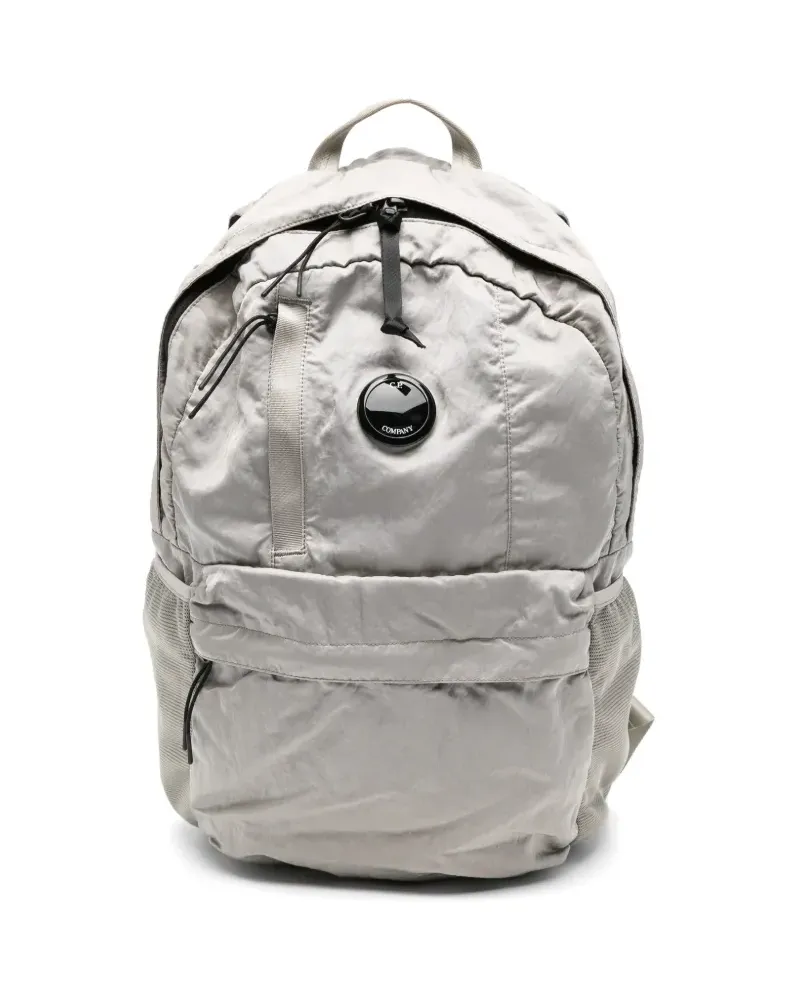 C.P. Company Lens-detail backpack - Nude Nude