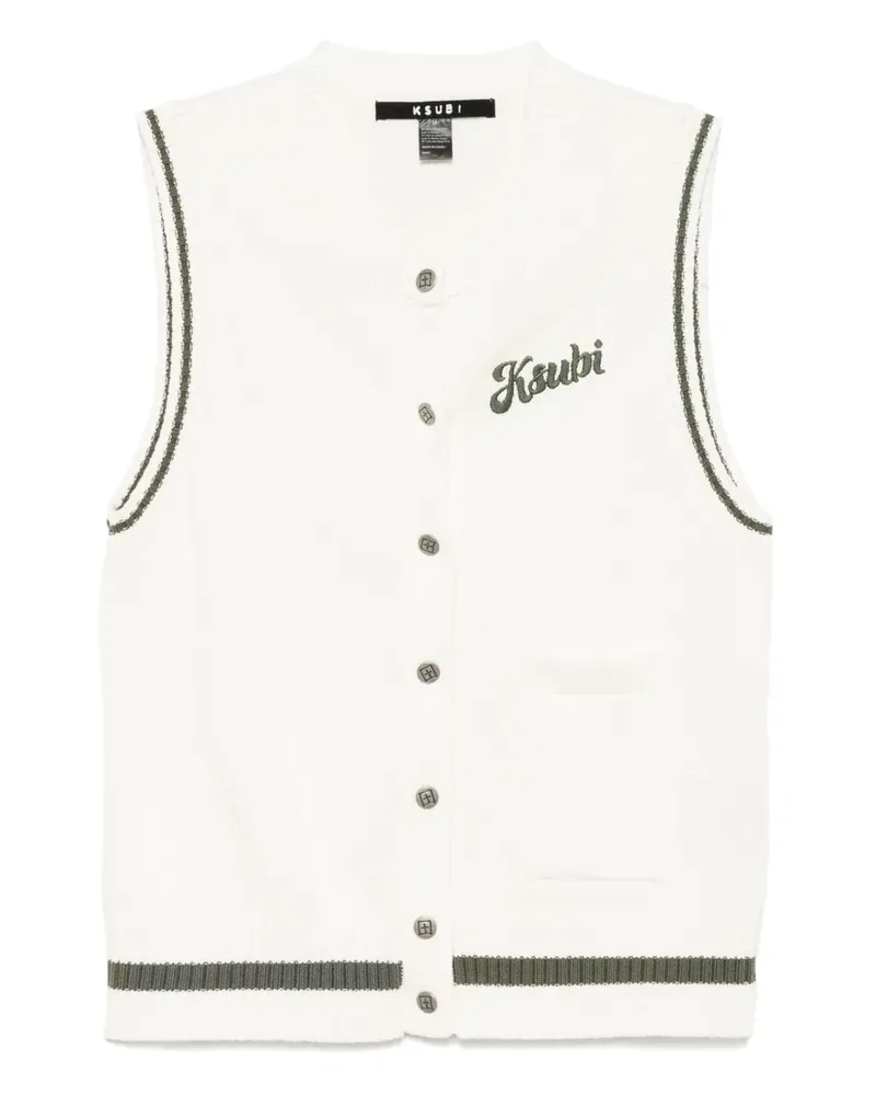 ksubi Academy Cardigan - Nude Nude