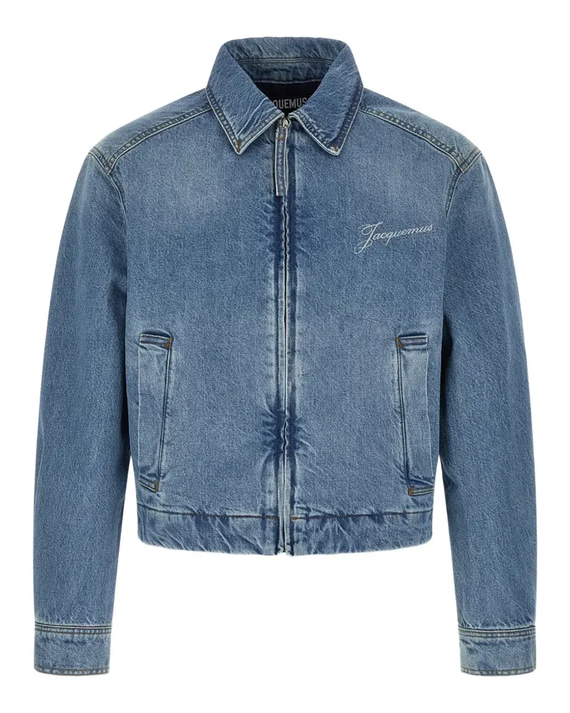 Jacquemus La Veste De-Nîmes Canevas jacket - Blau Blau