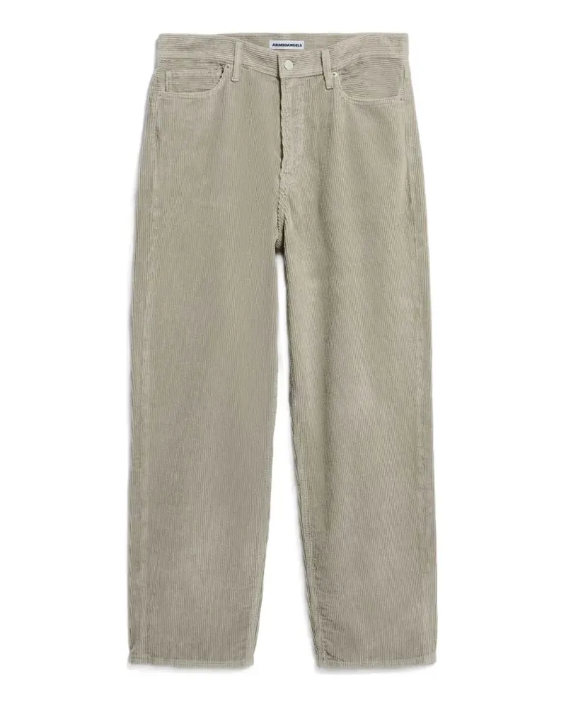Armedangels Jaameo corduroy wide-leg trousers - Grün Grün
