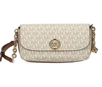 Kleine Nolita Umhängetasche mit Logo - Nude