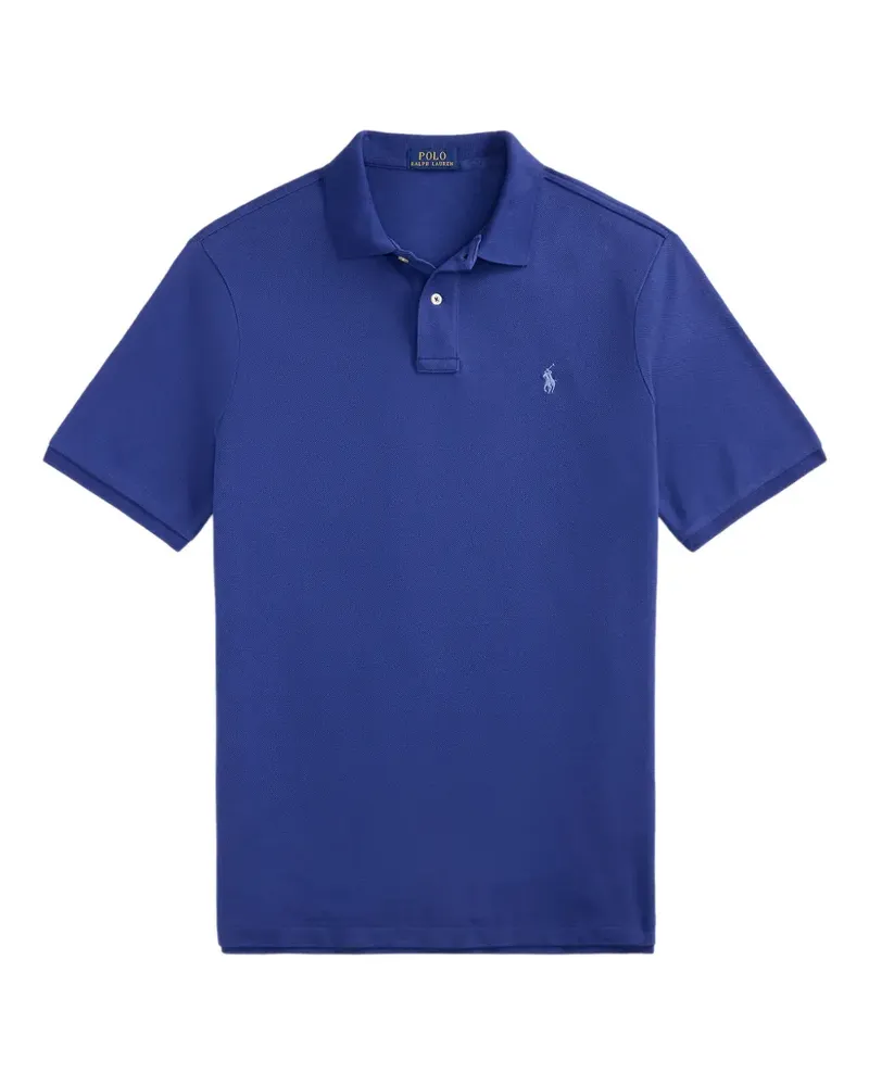 Ralph Lauren Poloshirt mit Logo-Stickerei - Blau Blau