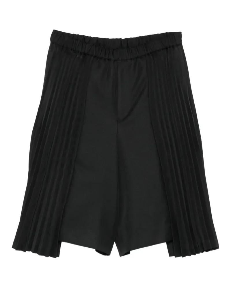Comme des Garçons pleated-panel trousers - Schwarz Schwarz