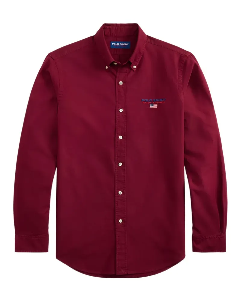 Ralph Lauren Polo Sport logo-embroidered shirt - Rot Rot