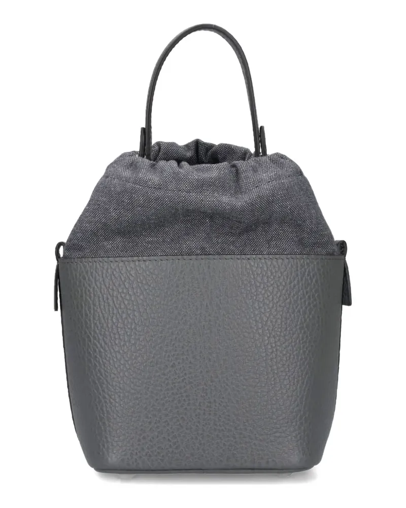 Maison Margiela 5AC Beuteltasche mit Kordelzug - Grau Grau