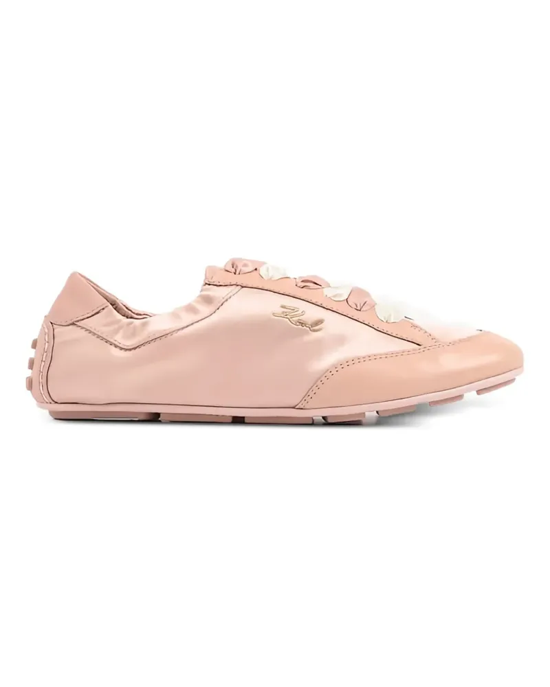 Karl Lagerfeld satin sneakers - Rosa Rosa