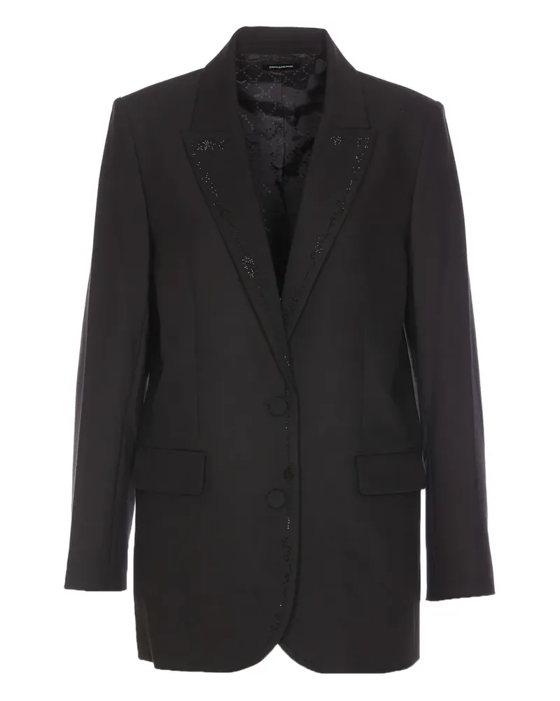 Zadig & Voltaire V-neck blazer - Schwarz Schwarz