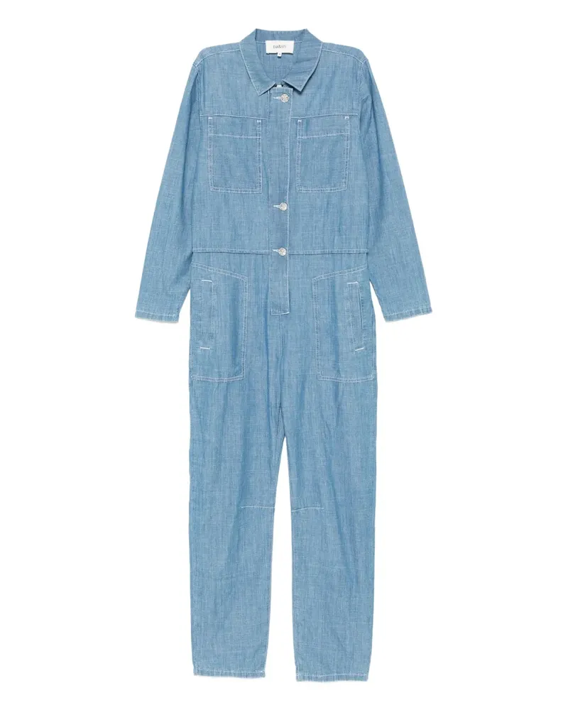 ba&sh Kidis Jumpsuit aus Denim - Blau Blau