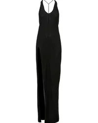 J.W.Anderson Drapiertes Neckholder-Kleid Schwarz