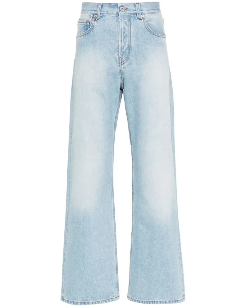 Jacquemus Le de Nîmes Droit Straight-Leg-Jeans - Blau Blau