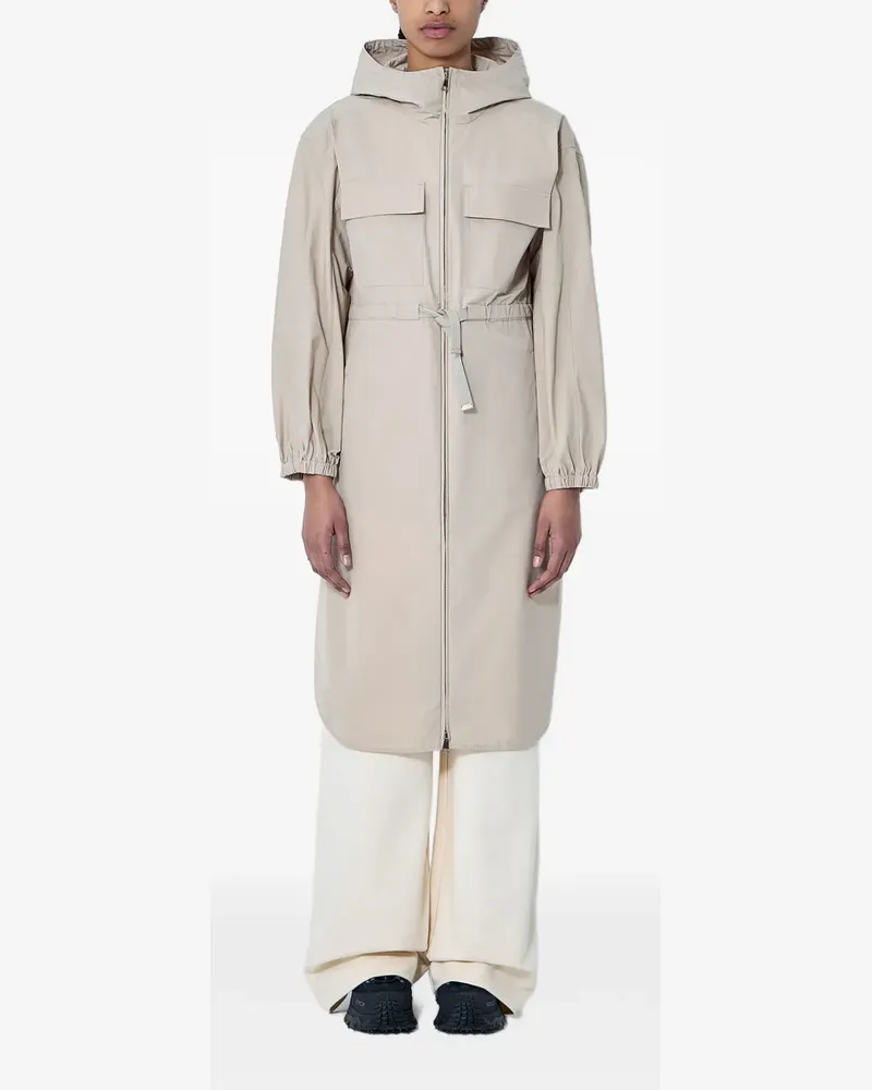 Moncler Peronne Parka mit Kapuze - Nude Nude
