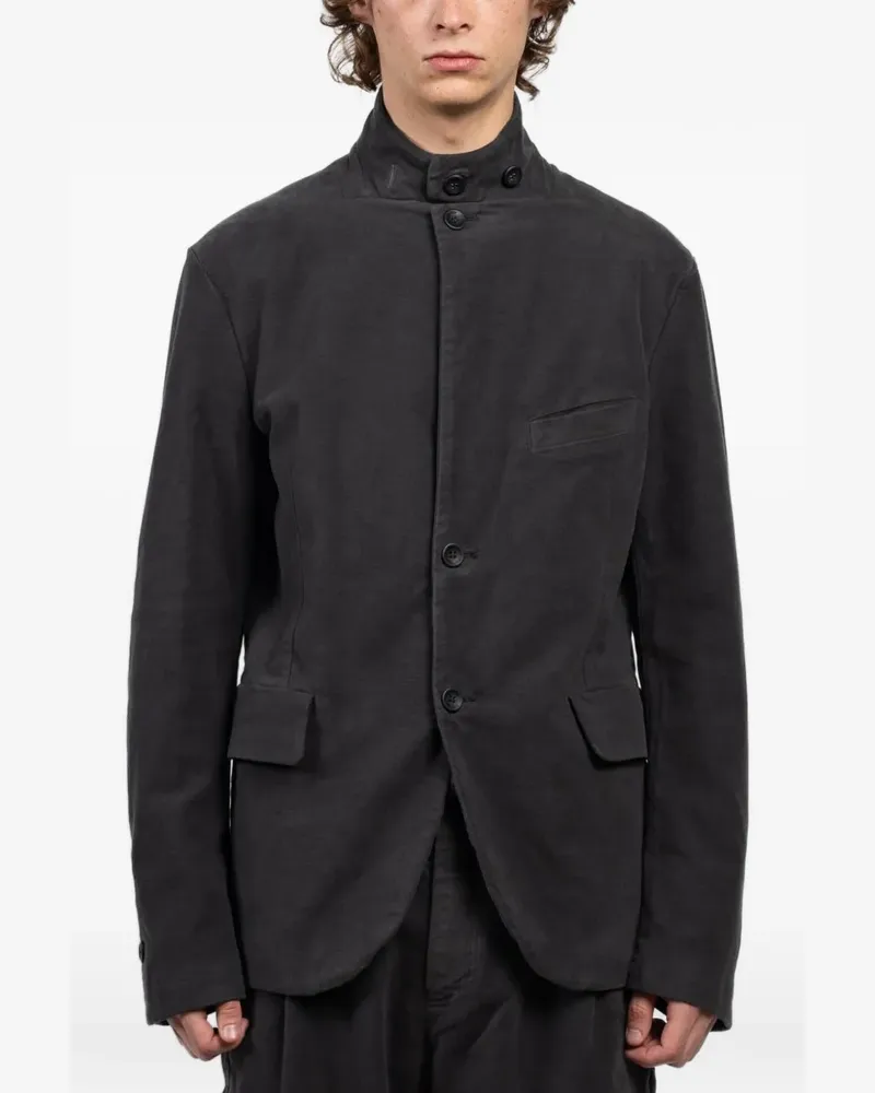 Hannes Roether single-breasted blazer - Schwarz Schwarz