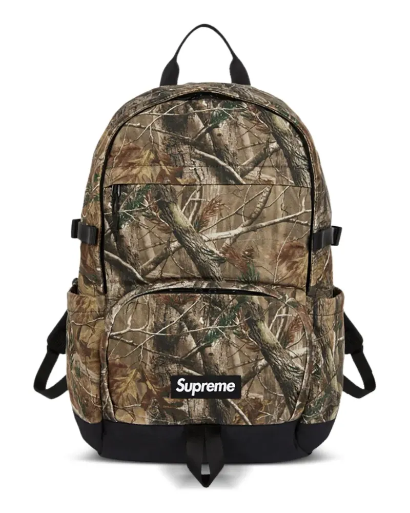 Supreme Being Camo" Rucksack aus Denim - Nude Nude