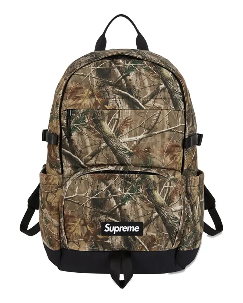 Supreme Being Camo" Rucksack aus Denim - Nude Nude