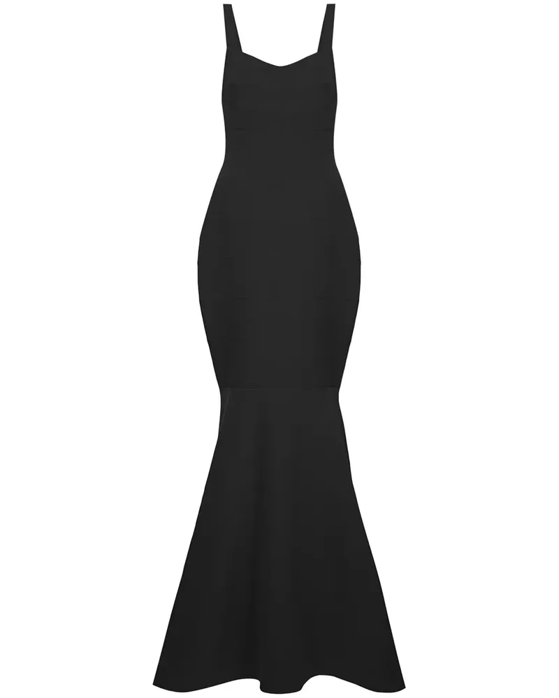 Rachel Gilbert Belina' Abendkleid - Schwarz Schwarz