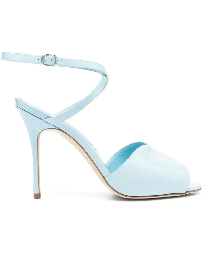 Manolo Blahnik Hourani Pumps 105mm - Blau Blau