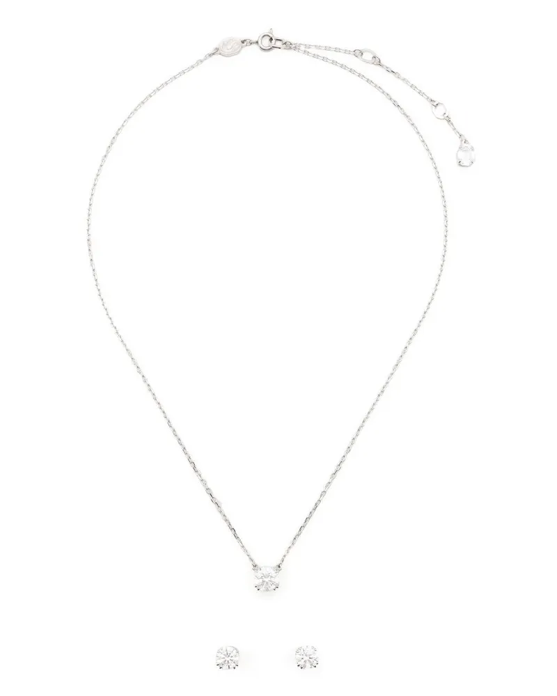 Swarovski Runde Constella Ringe - Silber Silber