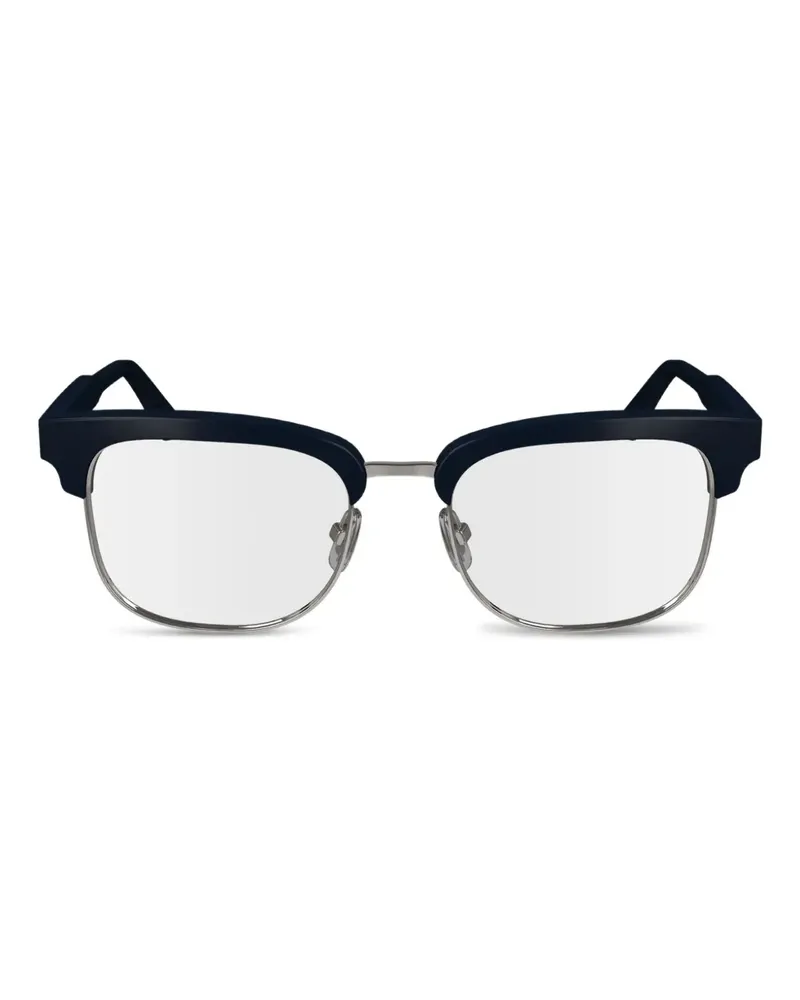 Calvin Klein Gestell mit gravierten Nasenpads - Blau Blau