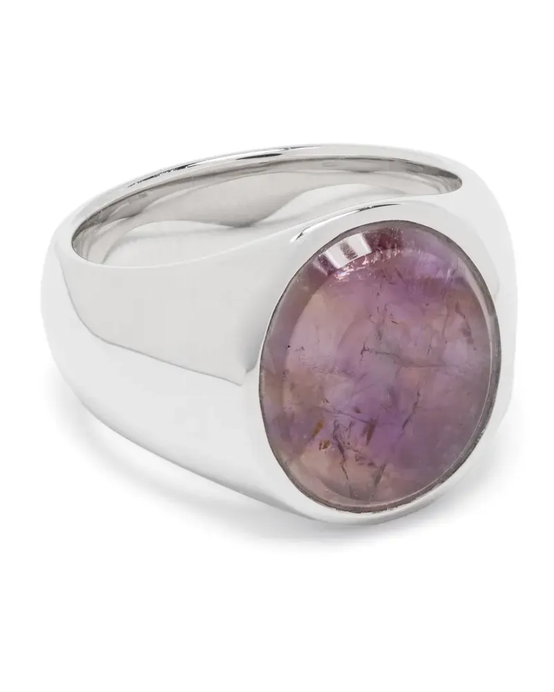 Tom Wood Oval Sakura ring - Silber Silber
