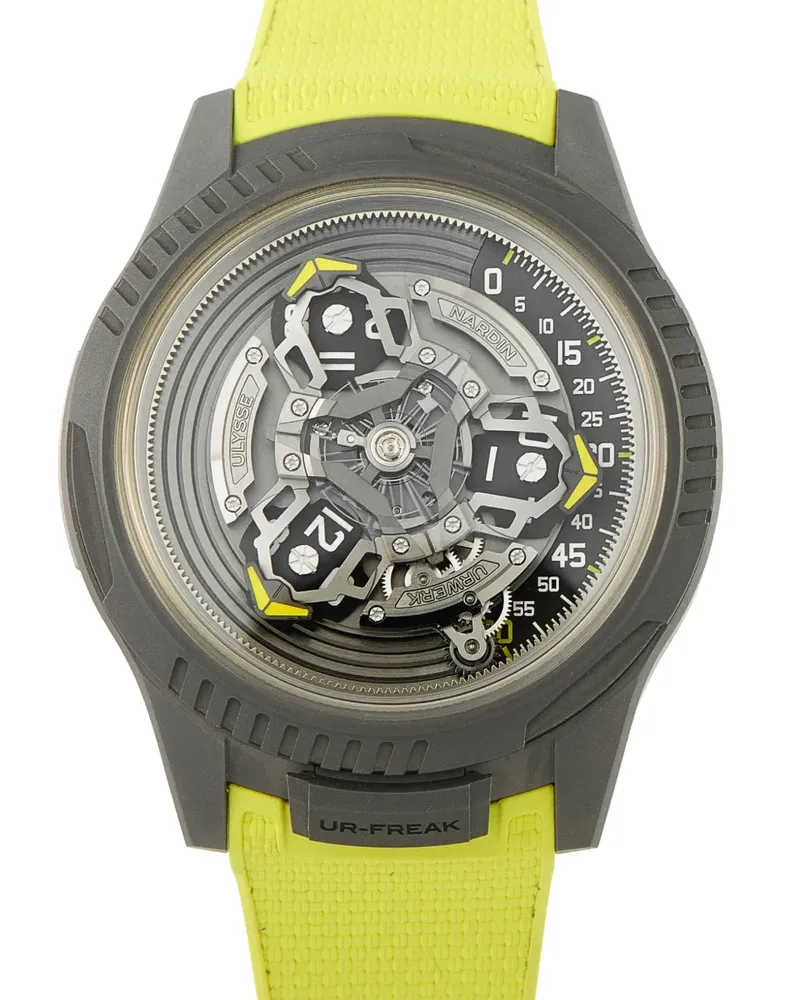 Ulysse Nardin x Urwerk UR-Freak 44mm watch - Silber Silber