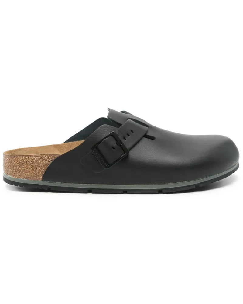 Birkenstock Boston Pro 2.0 Pantoletten - Schwarz Schwarz