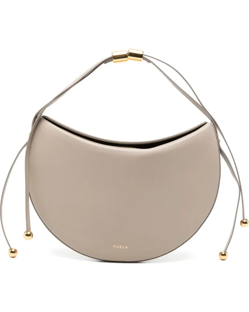 Furla Kleine Moonstone Schultertasche - Nude Nude